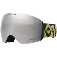 Oakley Лыжные очки Flight Deck L , большие размеры, безрамочный дизайн, 40 мм Зеленый (Fern Duality)
