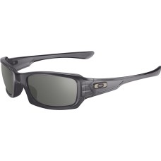 Oakley Солнцезащитные очки Fives Squared: поляризованные линзы, легкая и прочная оправа, UV-защита Серый (Grey Smoke/Warm Grey)