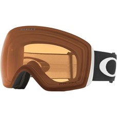 Oakley Очки для снега Oakley Flight Deck L: системы сменных линз, совместимость с шлемами MOD5 и MOD3, максимальное поле зрения Черный (Matte Black/Prizm Snow Persimmon)