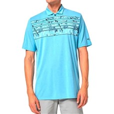 Oakley Поло Oakley Azalea Stripe с эксклюзивным цветочным рисунком и влаговыводящей технологией для комфорта Серый (Aviator Heather)