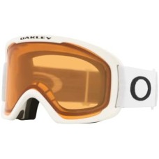 Oakley Зимние спортивные очки O Frame 2.0 Pro L с UV-защитой и антифоговым покрытием, пластиковые Белый (Matte White Strap/Persimmon Lens)