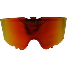 Oakley Цилиндрические лыжные маски Target Line S с низким профилем и улучшенной видимостью Оранжевый (Fire Iridium)