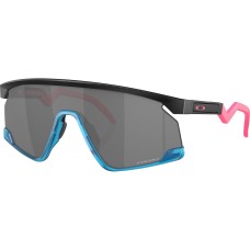 Oakley Солнцезащитные очки Bxtr Prizm с поликарбонатными линзами и легкой оправой из Bio-Matter Черный (MatteBlack/Teal w/Prizm Black)