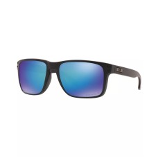 Oakley Мужские поляризованные солнцезащитные очки Holbrook XL квадратной формы Черный (MATTE BLACK/PRIZM SAPPHIRE POLARIZED)