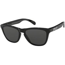 Oakley Мужские солнечные очки Oakley Frogskins OO9013 + комплект Leash + набор дизайнерских аксессуаров iWear Черный (Dark Black/Grey)