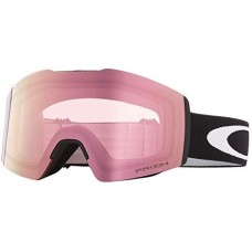 Oakley Сноубордические очки Fall Line M с антибликовым покрытием и защитой от ультрафиолета Черный (Matte Black Strap/Prizm Snow Hi Pink Lens)