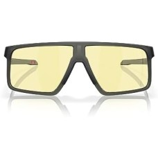 Oakley Мужские прямоугольные солнцезащитные очки с инновационной архитектурой для игр и регулируемыми носоупорами Серый (Matte Grey Smoke/Prizm Gaming)