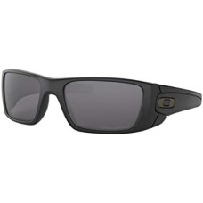 Oakley Мужские солнцезащитные очки Fuel Cell OO9096, прямоугольные защитные линзы, легкая конструкция Черный (Matte Black/Grey Polarized)