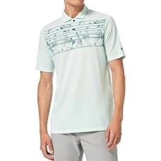Oakley Поло Oakley Azalea Stripe с эксклюзивным цветочным рисунком и влаговыводящей технологией для комфорта Зеленый (Bay Green Heather)