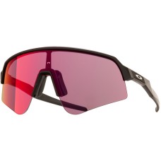 Oakley Солнцезащитные очки Sutro Lite Sweep с линзами Prizm, полуободковая оправа, для велосипедистов Черный (Matte Black/PRIZM Road)
