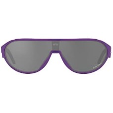 Oakley Солнцезащитные очки унисекс с прямоугольной оправой CMDN, легким прочным каркасом из O-Matter, линзами высокой четкости Черный (Electric Purple/Prizm Black)