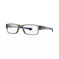 Oakley Мужские прямоугольные очки с полным ободком OX8046 Airdrop, изготовлены из инжекционного материала Серый (Grey)
