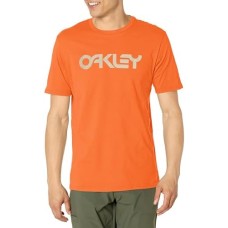 Oakley Футболка Oakley Mark II 2.0 с короткими рукавами, 100% хлопок, прямой крой, с логотипом Оранжевый (Burnt Orange)