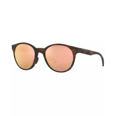 Oakley Женские солнцезащитные очки OO9474 52, круглая оправа, линзы Prizm Коричневый (MATTE BROWN TORTOISE/PRIZM ROSE GOLD)