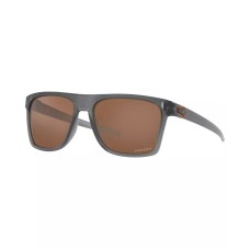 Oakley Мужские солнцезащитные очки Leffingwell с прямоугольной рамкой, 57-17-134 Серый (Grey Smoke)