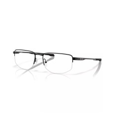 Oakley Мужские очки Addams 0.5, модель OX3035, прямоугольная оправа, C_5 Черный (Satin Black)