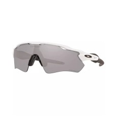 Oakley Мужские поляризованные солнцезащитные очки RADAR EV PATH OO9208 с прямоугольной оправой, большой размер, поляризованные линзы Prizm Черный (POLISHED WHITE/PRIZM BLACK POLARIZED)