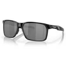 Oakley Мужские квадратные солнцезащитные очки Portal X 9460 с комплектом аксессуаров iWear Care Черный (Polished Black / Dark Black Polarized Prizm)