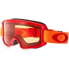 Oakley Лыжные очки Line Miner для детей с цилиндрическим дизайном, оптимизированные для шлемов Оранжевый (Red Neon Orange)