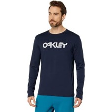 Oakley Лонгслив Oakley Men's Mark II 2.0 с длинными рукавами для прохладной погоды и комфортного повседневного стиля Синий (Fathom)
