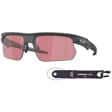 Oakley Солнцезащитные очки Oakley Bisphaera OO9400 прямоугольной формы для мужчин и женщин + комплект аксессуаров + дизайнерский набор iWear Серый (Matte Carbon / Prizm Dark Golf)