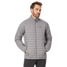 Oakley Мужская утепленная куртка Oakley Omni Thermal с длинными рукавами, карманами на молнии и эластичными манжетами Серый (Storm Front)