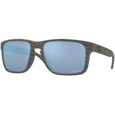 Oakley Солнцезащитные очки Holbrook XL с текстурой дерева и поляризованными линзами Prizm Deep Water, 59 мм Нет цвета (NOCOLOR)