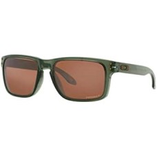 Oakley Солнцезащитные очки Holbrook, оливкового цвета, с поляризованными линзами Prizm Tungsten, 57 мм Нет цвета (NOCOLOR)