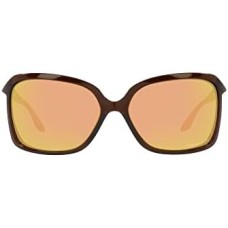 Oakley Женские солнцезащитные очки «Бабочка» с оправой O-Matter и защитными линзами Prizm Золотой (Polished Amethyst/Prizm Rose Gold Polarized)