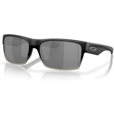 Oakley Солнцезащитные очки мужские Oakley Twoface OO9189 Square, легкие и прочные, в комплекте с ремешком и дизайнерским набором iWear Черный (Matte Black/Chrome Iridium)