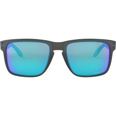 Oakley Солнцезащитные очки Holbrook XL с поляризованными линзами Prizm, 100% защита от UV, легкая оправа O-Matter Серый (Grey Smoke W/Prizm Sapphire Polarized)