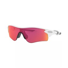 Oakley Мужские солнцезащитные очки с низкой переносицей OO9206 RadarLock Path 38 с зеркальными линзами Белый (White)