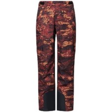 Oakley Брюки для лыж и сноуборда Divisional Cargo Shell с защитой от воды и тепла, Все сезоны Красный (Tiger Camo Red)