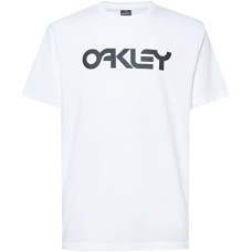 Oakley Футболка Oakley Mark II 2.0 с короткими рукавами, 100% хлопок, прямой крой, с логотипом Белый (White/Black)