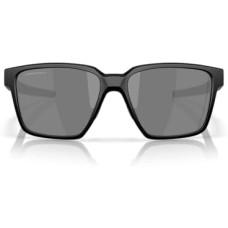 Oakley Солнцезащитные очки с квадратной оправой, регулируемыми дужками из проволоки и линзами Prizm для яркости Черный (Matte Black/Prizm Black)