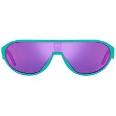 Oakley Солнцезащитные очки унисекс с прямоугольной оправой CMDN, легким прочным каркасом из O-Matter, линзами высокой четкости Синий (Celeste/Prizm Road)