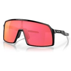 Oakley Мужские прямоугольные солнцезащитные очки Sutro с линзами Plutonite и технологией PRIZM Черный (Polished Black/Prizm Snow Torch Iridium)