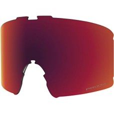 Oakley Линзы для лыжных очков Line Miner для взрослых - Prizm Persimmon, один размер Белый (Prizm Snow Torch Iridium)