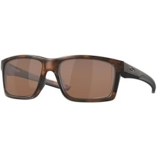 Oakley Мужские прямоугольные солнцезащитные очки с комфортной и надежной посадкой, материал O-Matter Коричневый (Matte Brown Tortoise/Prizm Tungsten Polarized)