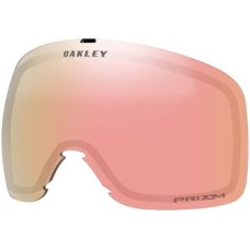 Oakley Комплект сменных линз для лыжных очков унисекс Flight Tracker Large с покрытием Iridium, Пластик Золотой (Prizm Rose Gold Iridium)