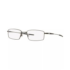 Oakley Мужские прямоугольные очки OX3136, металлическая полная оправа, параметры линз 53/19/140 Серый (Pewter)