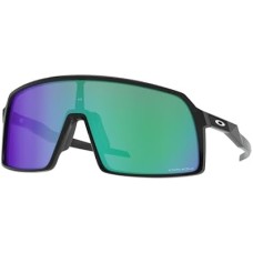 Oakley Мужские солнцезащитные очки Sutro с прямоугольной оправой. Низкий мост, идеально подходят для велосипедистов. Черный (Black Ink/Prizm Jade)