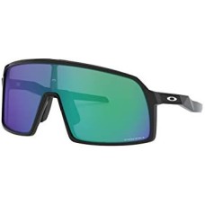 Oakley Мужские квадратные солнцезащитные очки с пиксельным камуфляжным узором и технологиями Prizm Черный (Polished Black/Prizm Jade)