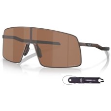 Oakley Солнцезащитные очки Oakley Sutro TI OO6013 для мужчин + комплект аксессуаров и дизайнерский набор iWear Бежевый (Satin Toast / Prizm Tungsten)