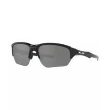 Oakley Мужские поляризационные солнцезащитные очки OO9363 FLAK BETA, прямоугольной формы, из инжекционного материала Черный (Matte Black/Black Iridium)