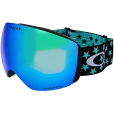 Oakley Очки для снега Oakley Flight Deck L: системы сменных линз, совместимость с шлемами MOD5 и MOD3, максимальное поле зрения Черный (Black Stars)