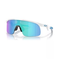 Oakley Детские солнцезащитные очки Resistor OJ9010, полукаркасные, линзы Prizm Белый (Polished White)