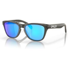 Oakley Квадратные детские солнцезащитные очки Oj9009 Frogskins XXS для возраста 5-10 лет, материал O-Matter Серый (Grey Smoke/Prizm Sapphire)