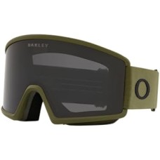 Oakley Сноубордические очки Target Line L с антифогом и широкой посадкой для катания в снегу Серый (Dark Brush Strap/Dark Grey Lens)