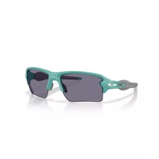 Oakley Мужские солнцезащитные очки Flak 2.0 XL, прямоугольной формы, из материала O Matter, размер 59/12/133 Синий (Matte Pacific)